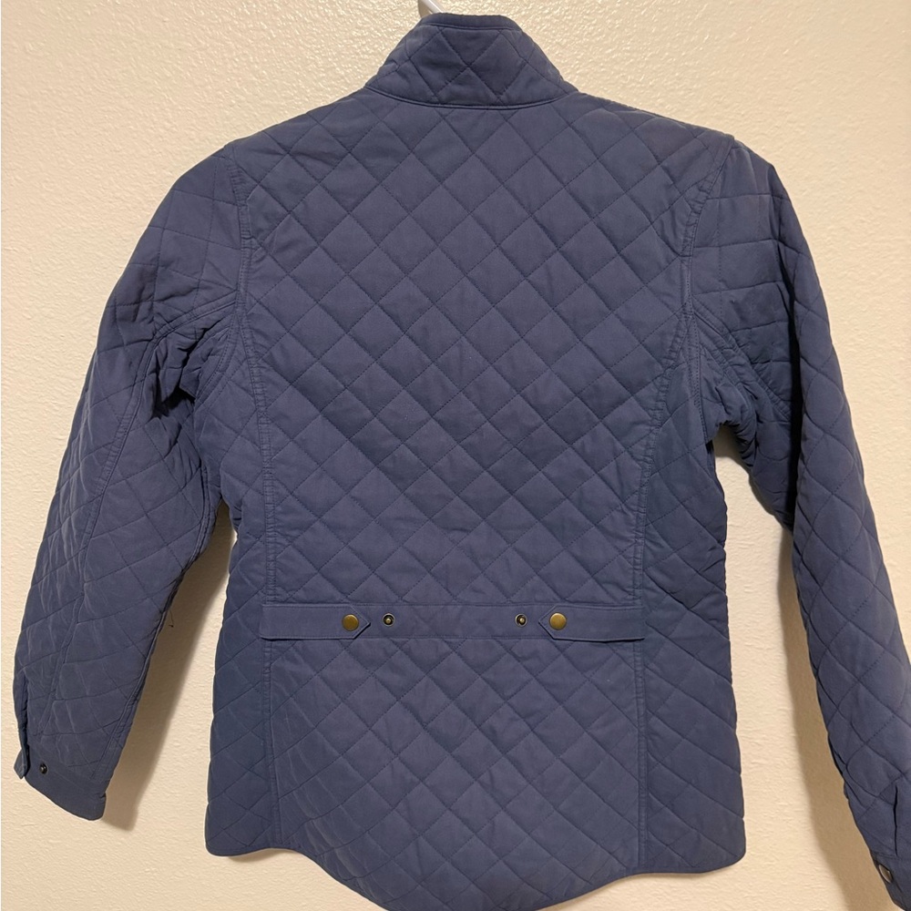 Duluth Trading Company Women’s Blue Cortland Quilted Button Up Jacket Size M - Picture 2 of 3